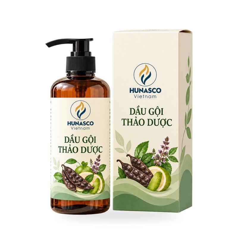Gia công dầu gội thảo dược
