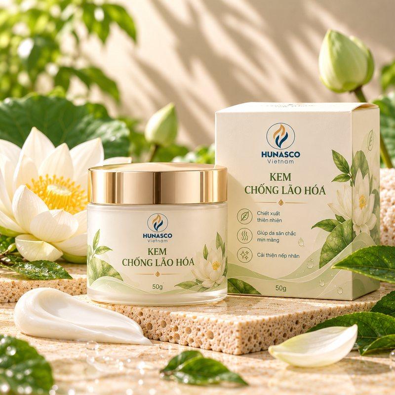 Gia công kem chống lão hóa