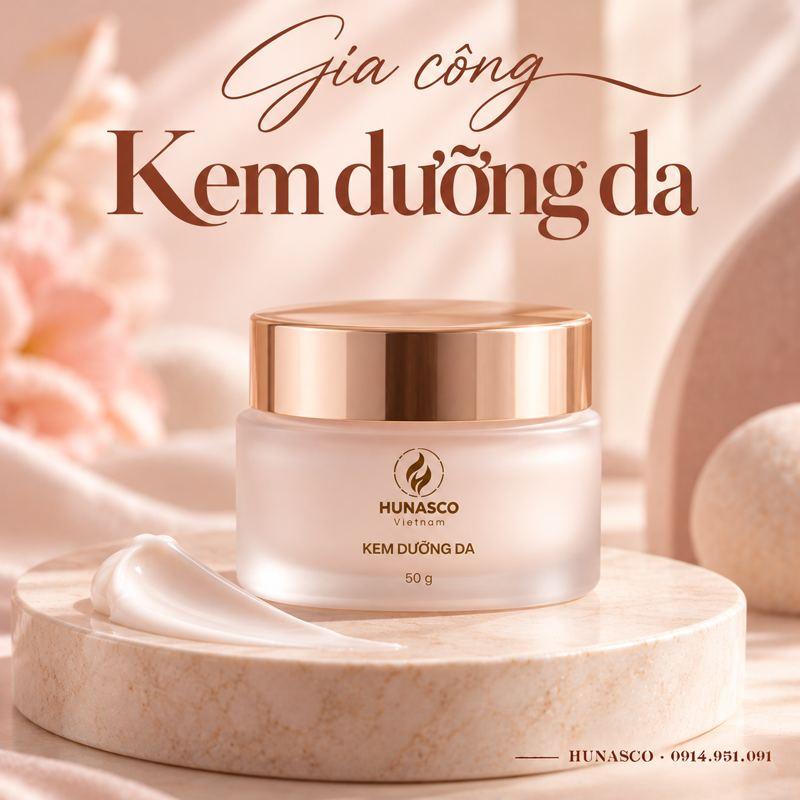 Gia công kem dưỡng da