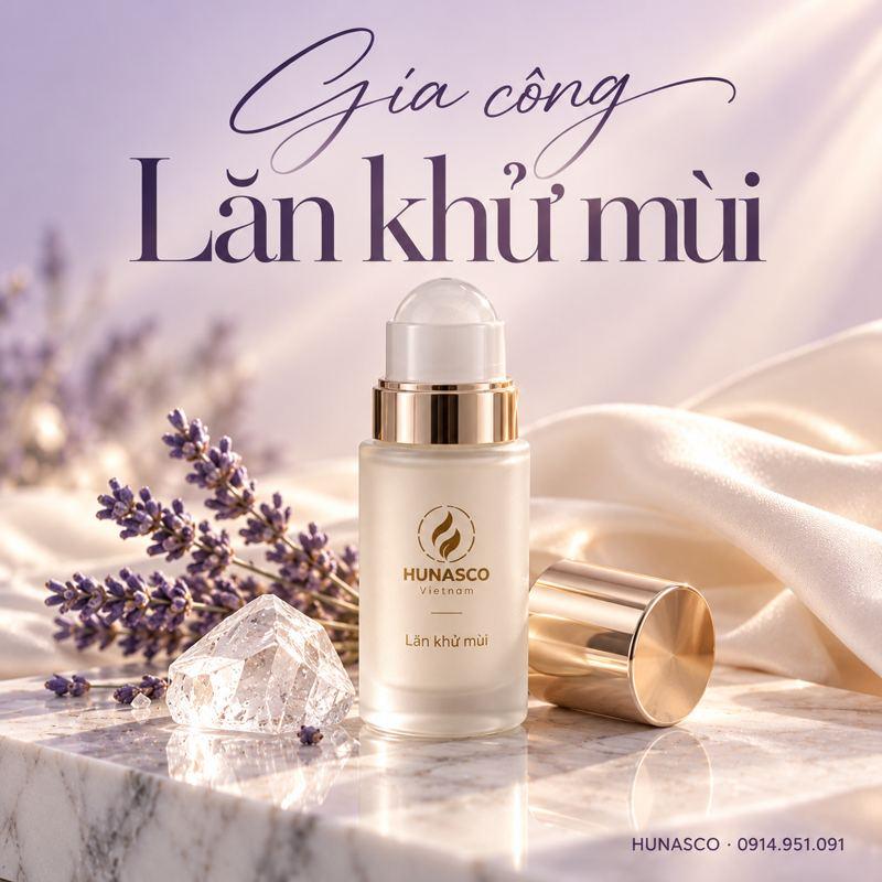 Gia công lăn khử mùi thảo dược