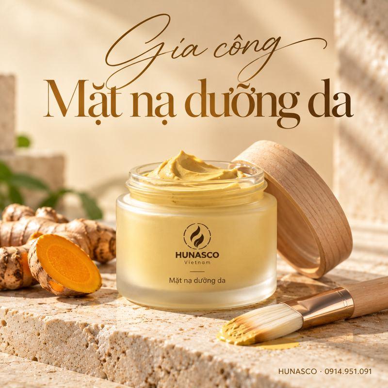Gia công mặt nạ dưỡng da