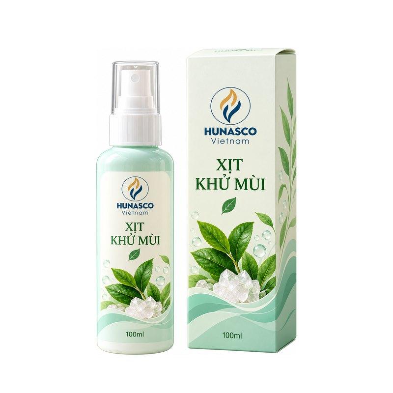 Gia công xịt khử mùi cơ thể thảo dược