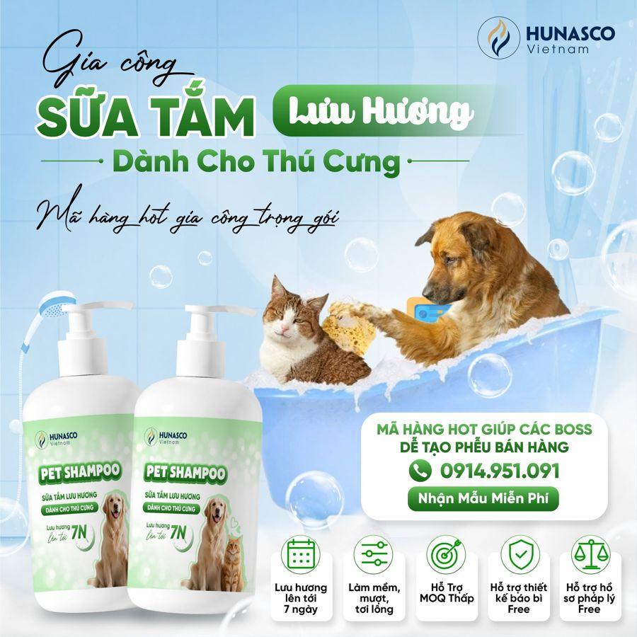 Gia công sữa tắm thú cưng lưu hương – ảnh 2