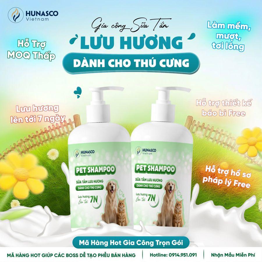 Gia công sữa tắm thú cưng lưu hương – ảnh 3